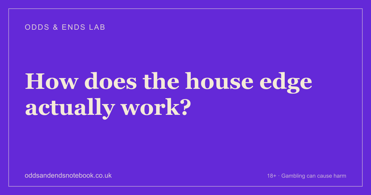 Title card reading “What is casino house edge and how does it work?”